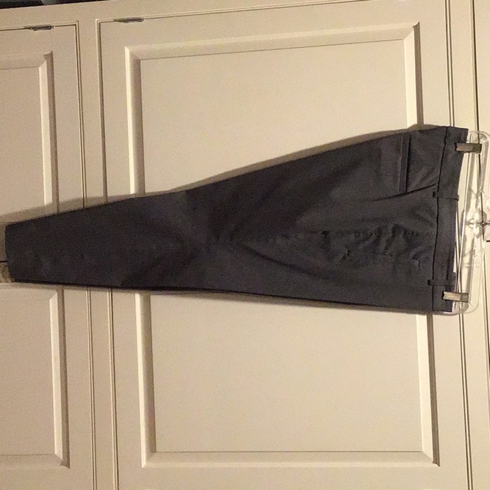 THE LIMITED HEATHERED GRAY SLIM ANKLE PANTS